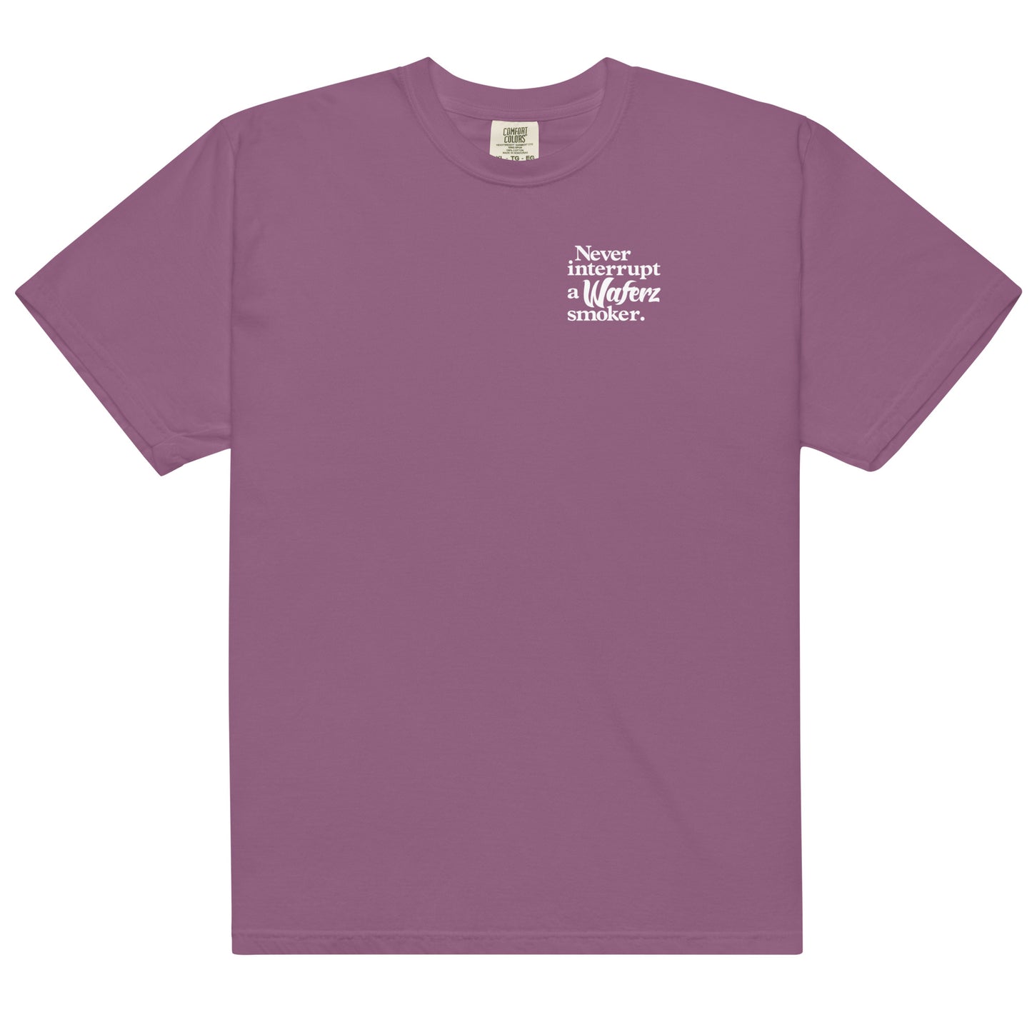Never Interrupt A Waferz Smoker Tee