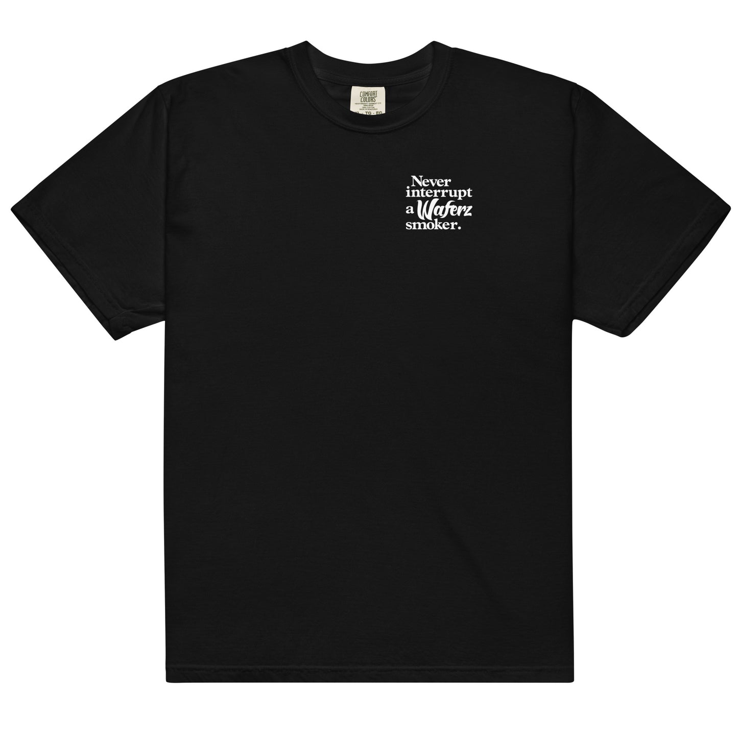 Never Interrupt A Waferz Smoker Tee