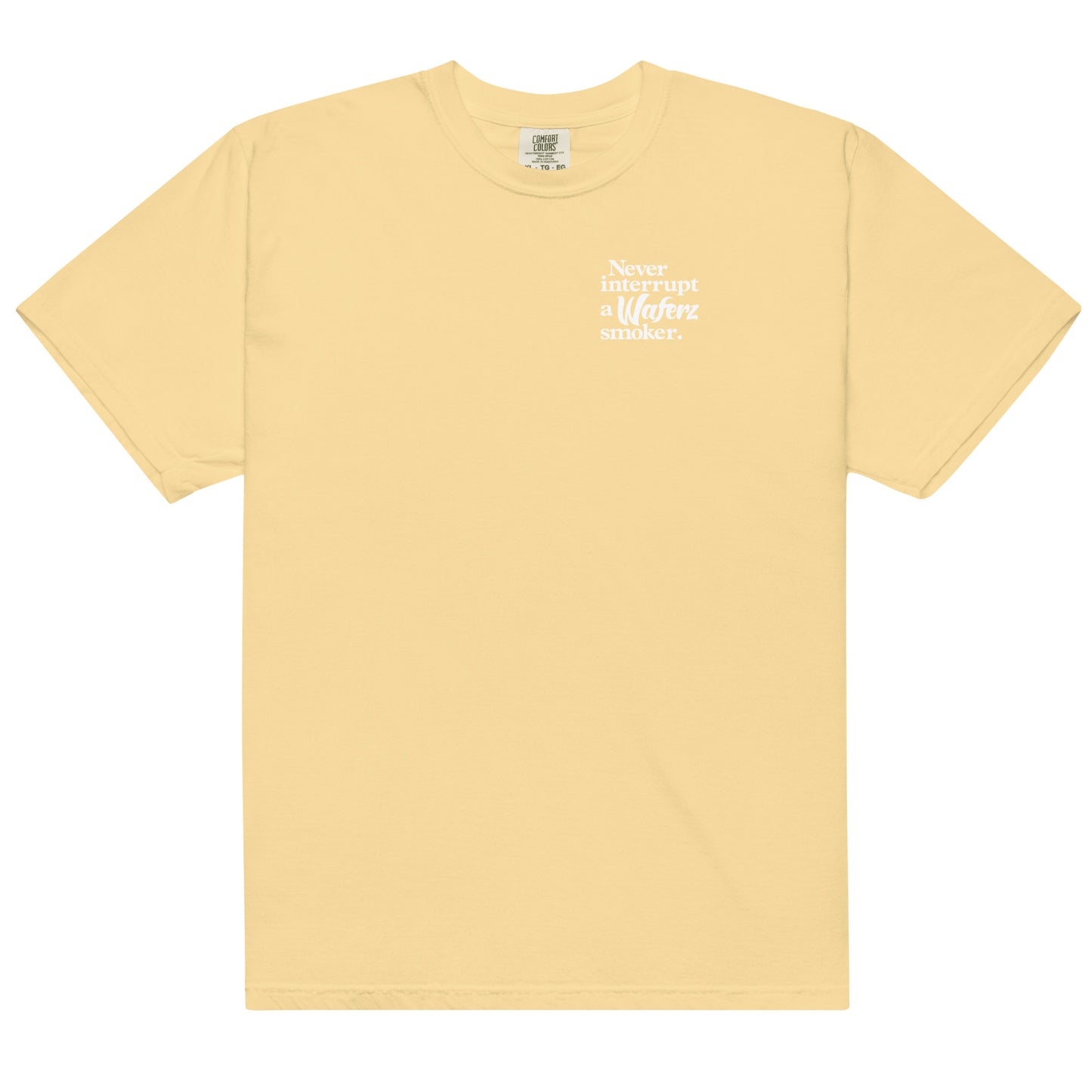Never Interrupt A Waferz Smoker Tee