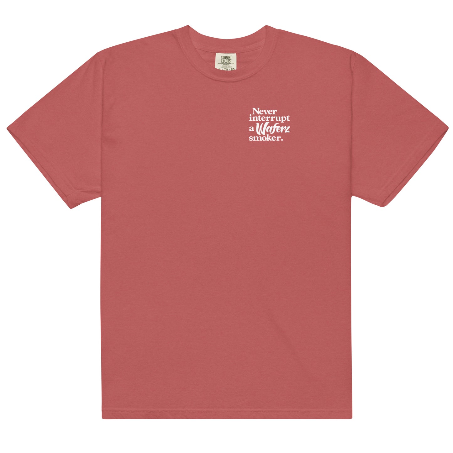 Never Interrupt A Waferz Smoker Tee