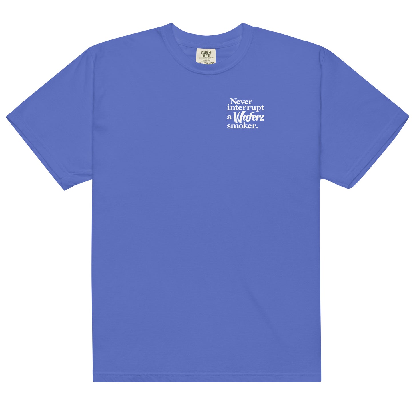 Never Interrupt A Waferz Smoker Tee