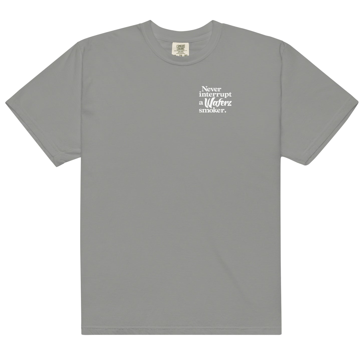 Never Interrupt A Waferz Smoker Tee