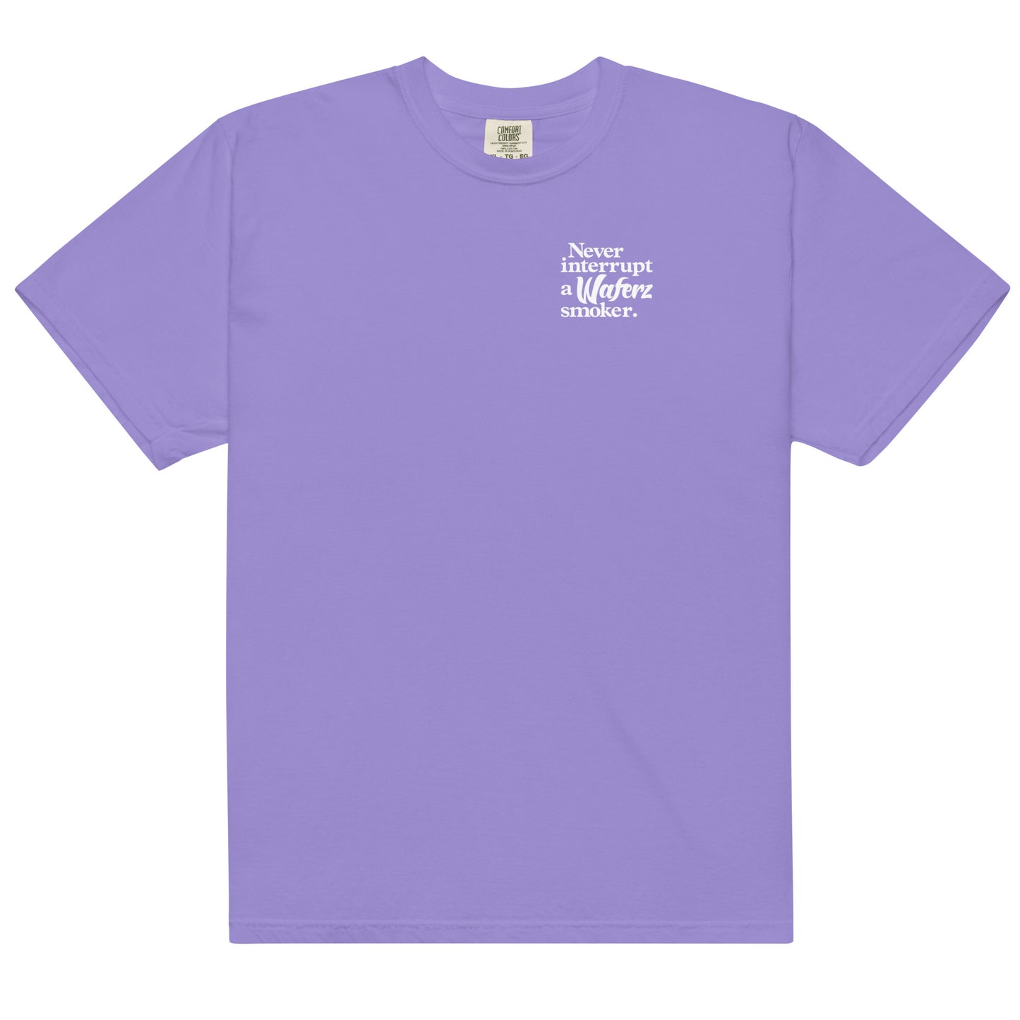 Never Interrupt A Waferz Smoker Tee