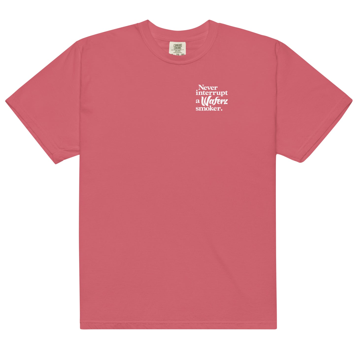 Never Interrupt A Waferz Smoker Tee